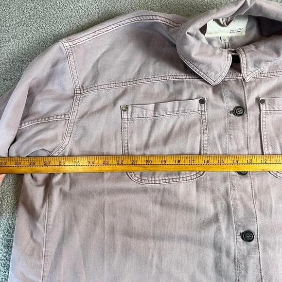 Antropologie PILCRO Utility Dress Women's‎ Large Button Front Pink - Picture 10 of 15